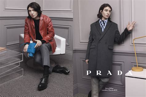 ezra miller prada|Prada Menswear Autumn Winter 2013 Campaign .